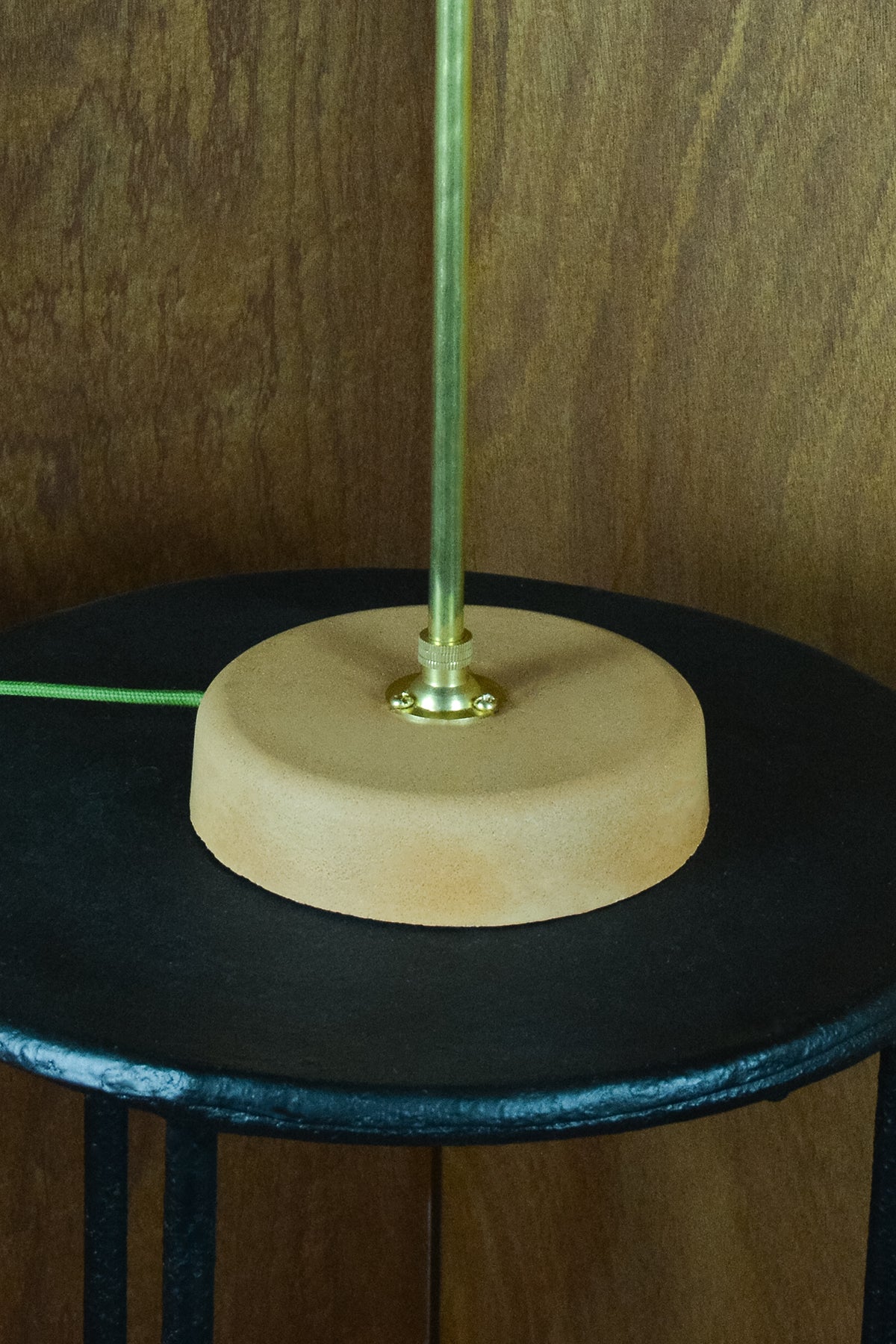 'Lion's Paw' Table Lamp with Scallop Shell Shade—Model 019 - Tennant New York