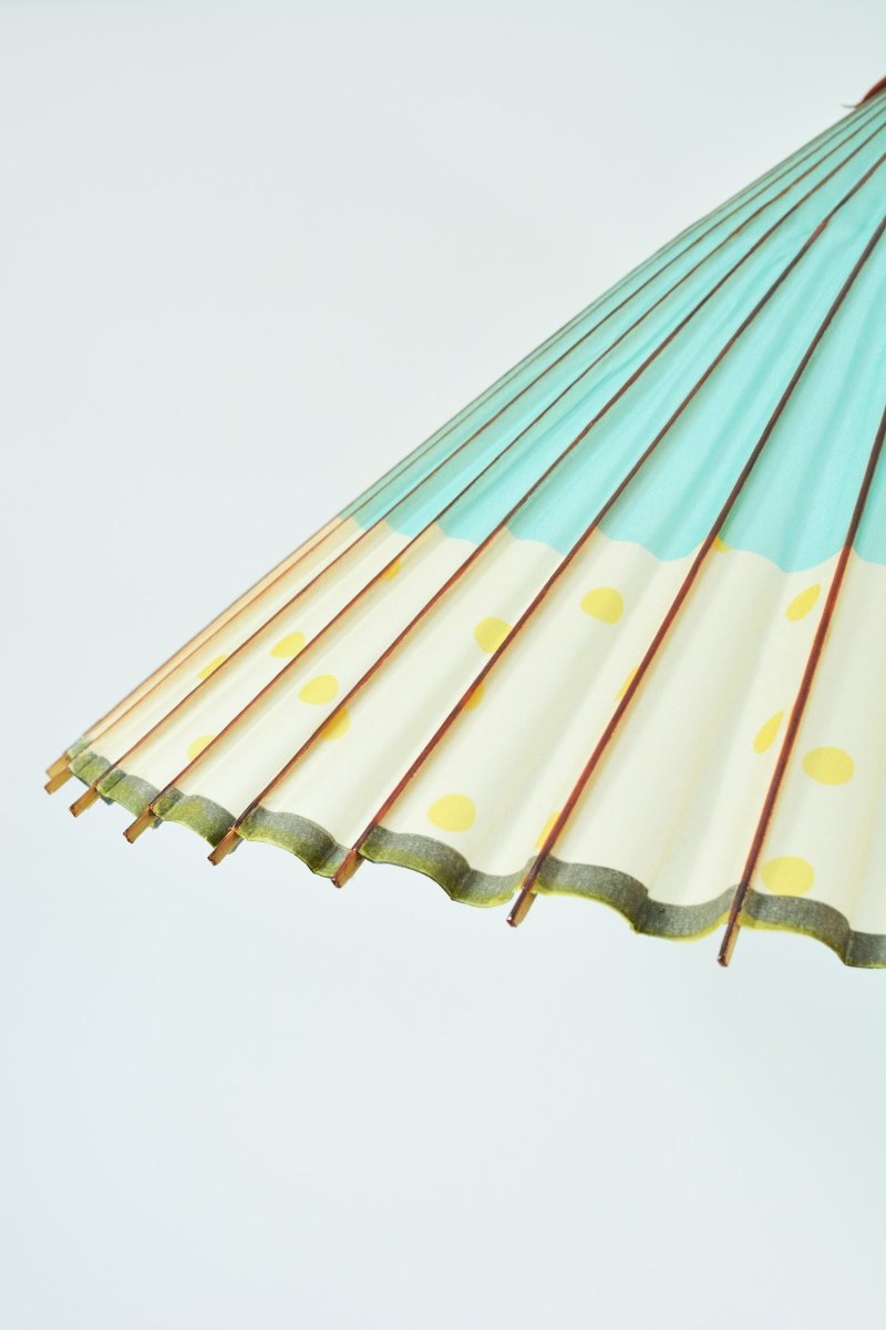 ‘Blue Cheetah’ Big Bambu Monumental Floor Lamp — Model No. 038 - Tennant New York