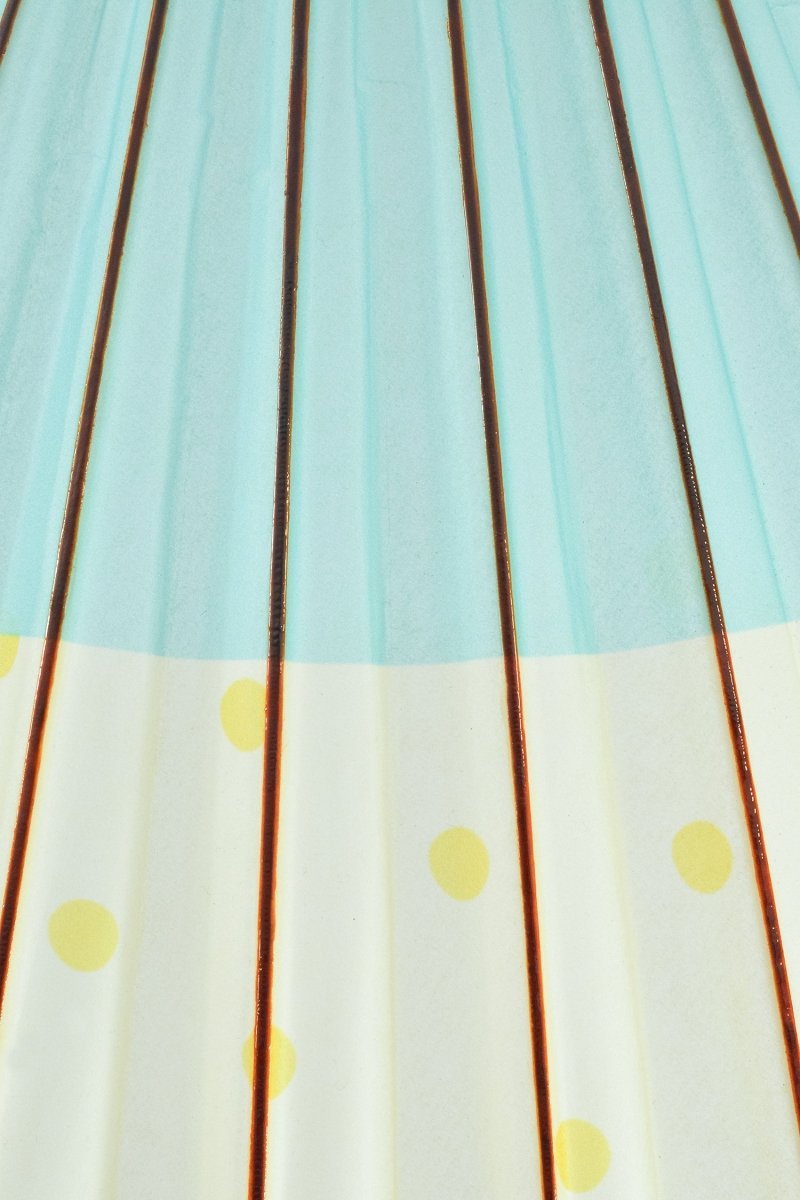 ‘Blue Cheetah’ Big Bambu Monumental Floor Lamp — Model No. 038 - Tennant New York