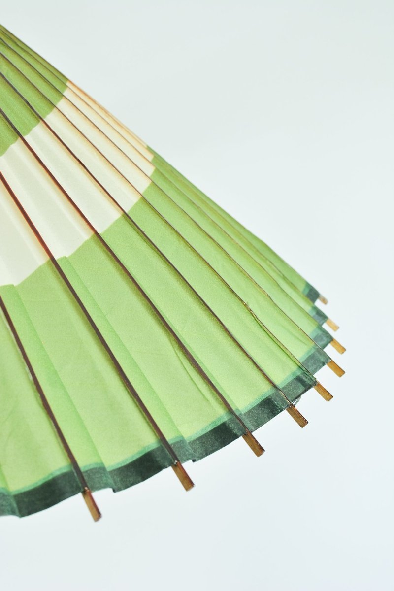 'Green Cheetah' Big Bambu Monumental Floor Lamp — Model No. 041 - Tennant New York