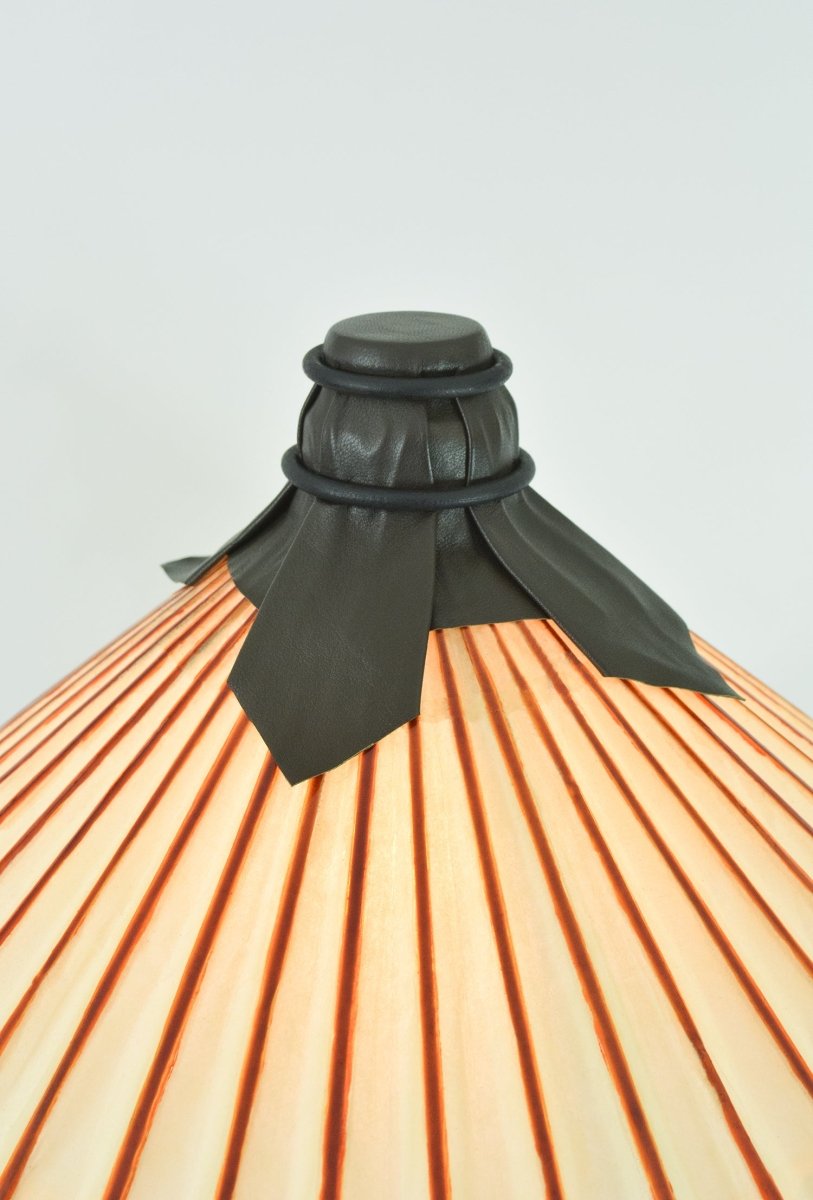 ‘White Leopard’ Big Bambu Monumental Floor Lamp — Model No. 039 - Tennant New York