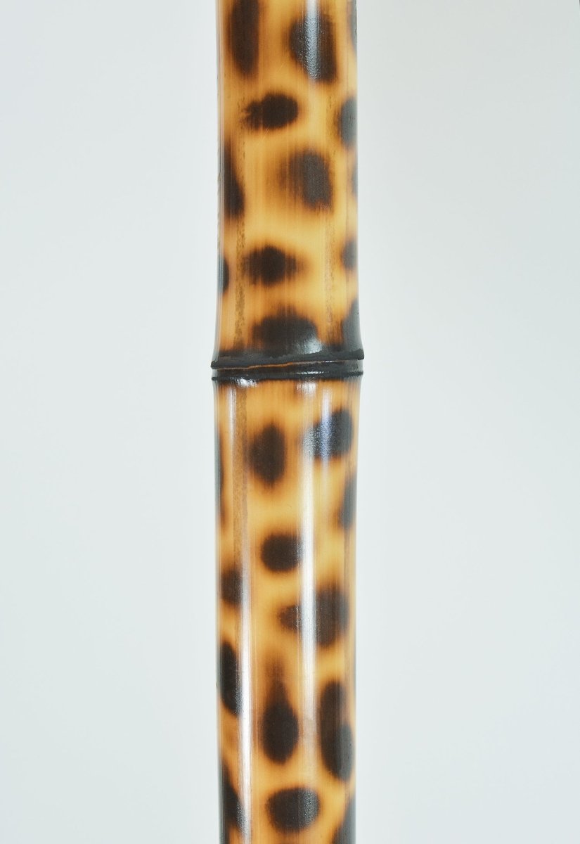 ‘White Leopard’ Big Bambu Monumental Floor Lamp — Model No. 039 - Tennant New York