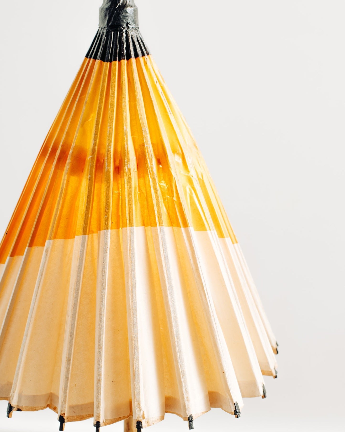 1933 Chicago 'World's Fair' Bamboo Cocktail Lamp with Parasol Shade and Coconut Base — Model No. 004 - Tennant New York