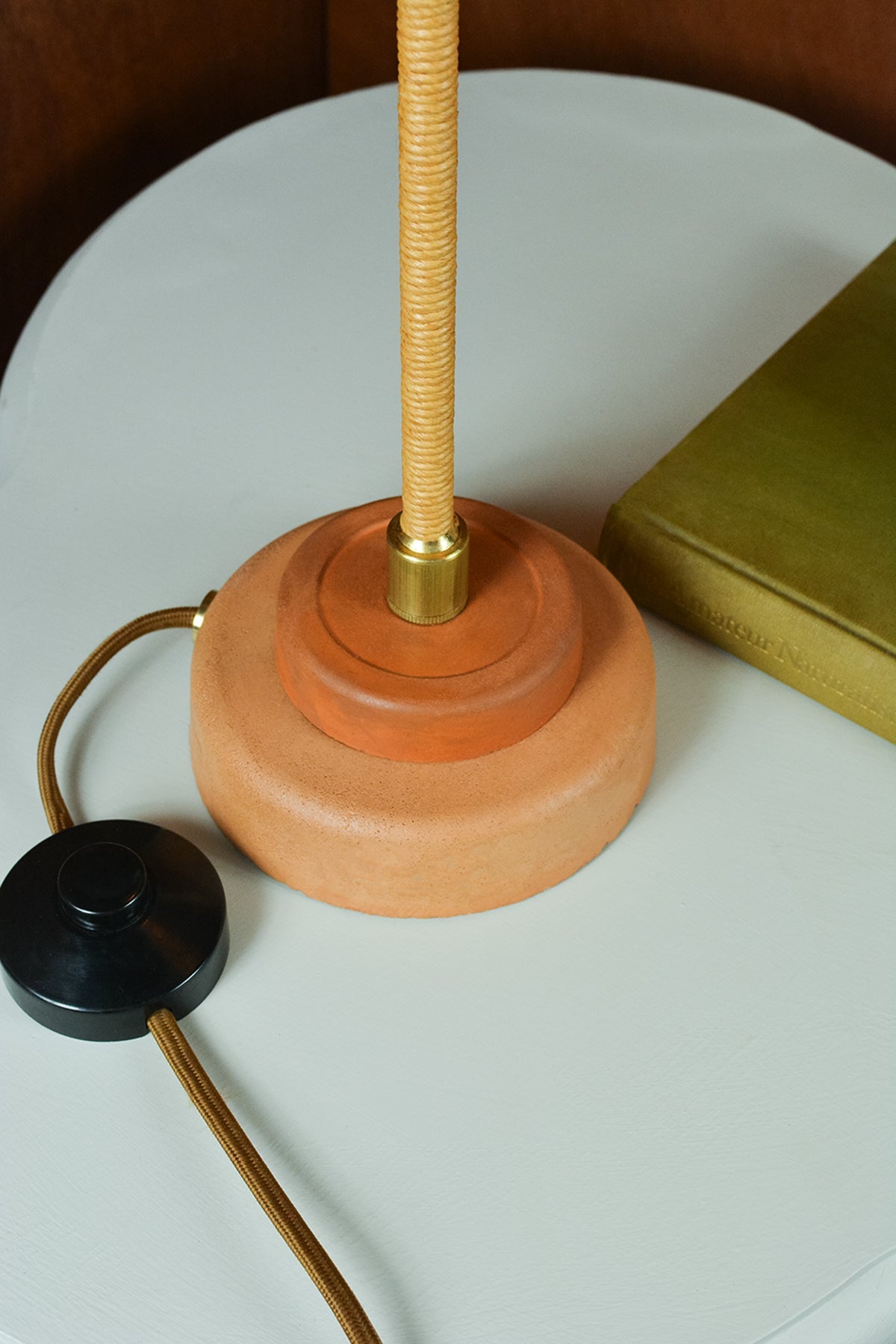 'Abalone Lawyer's Lamp' with Natural Seashell Shade — Model No. 020 - Tennant New York