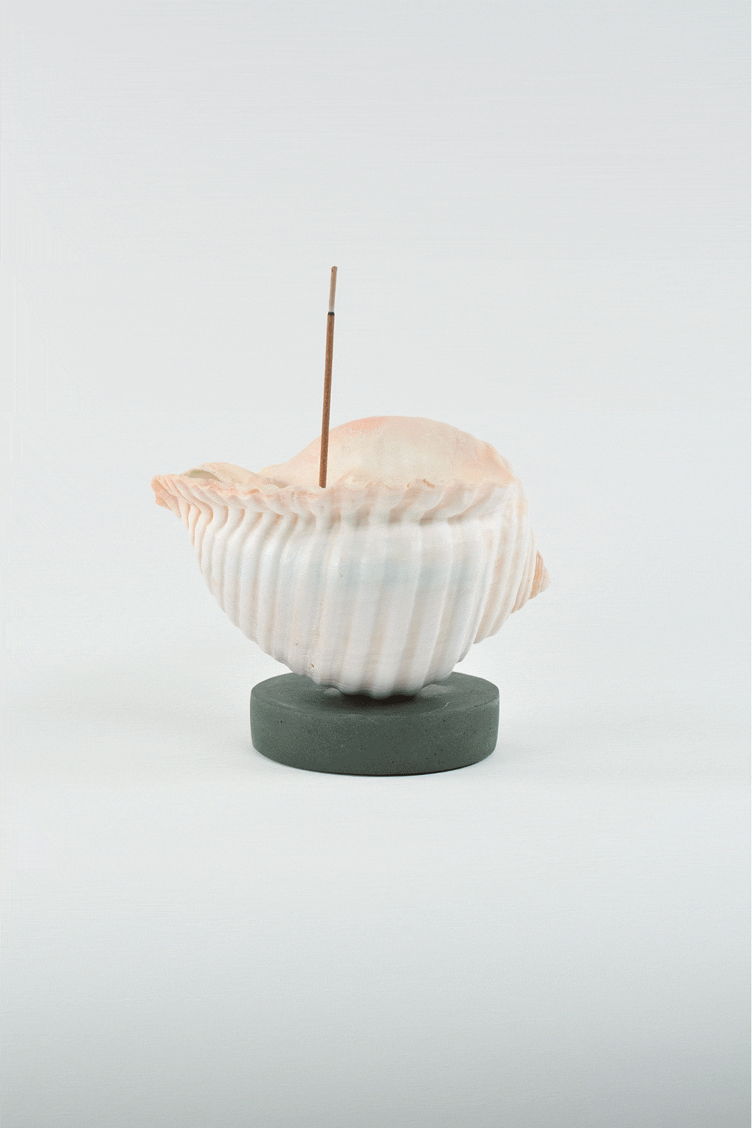 L'Escargot Incense Vessel Gift Set in Verdigris