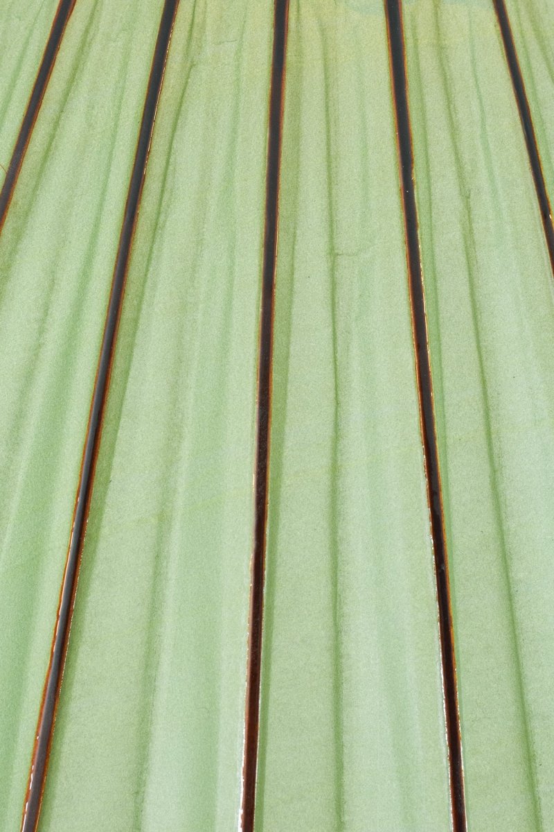 'Green Cheetah' Big Bambu Monumental Floor Lamp — Model No. 041 - Tennant New York